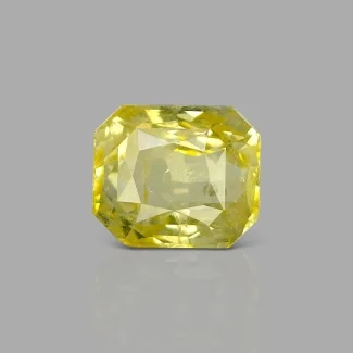 Yellow Sapphire 10.51x8.98x6.93mm Step Cut Octagon A+ Loose Gemstone - SA009-183831