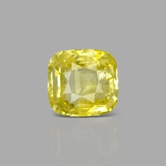 Yellow Sapphire 11.17x10.55x6.38mm Faceted Square Cushion AA Loose Gemstone - SA009-183833