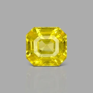 Yellow Sapphire 11.41x10.85x9.11mm Step Cut Octagon AAA Loose Gemstone - SA-183838SA-183838