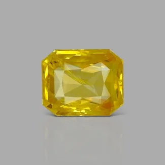 Yellow Sapphire 11.89x9.67x6.51mm Step Cut Octagon AA+ Loose Gemstone - KV-183750KV-183750