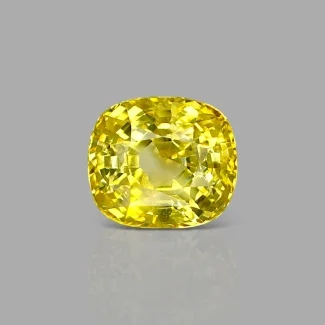 Yellow Sapphire 9.82x8.69x8.02mm Faceted Cushion AA+ Loose Gemstone - PK-184062PK-184062