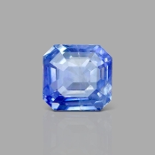 Blue Sapphire 11.07x10.56x7.66mm Step Cut Octagon AA Loose Gemstone - SA008-183822