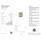 Yellow Sapphire 12.14x10.31x5.70mm Step Cut Octagon AAA Loose Gemstone - PM-183117