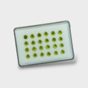 Peridot 6mm Smooth Heart AAA Cabochons Parcel - 182940