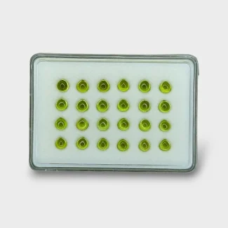 Peridot 6mm Smooth Heart AAA Cabochons Parcel - 182940