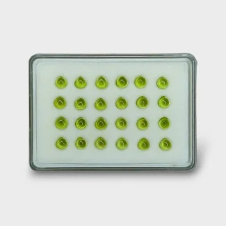 Peridot 6mm Smooth Heart AAA Cabochons Parcel - 182948