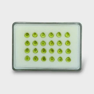 Peridot 6mm Smooth Heart AAA Cabochons Parcel - 182933