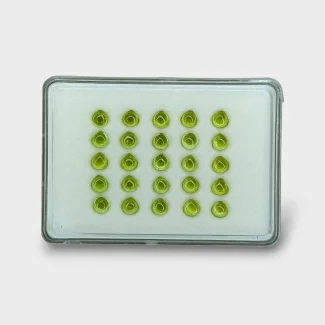 Peridot 6mm Smooth Heart AAA Cabochons Parcel - 182988