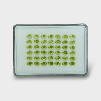 Peridot 6x4mm Smooth Pear AAA Cabochons Parcel - 182976