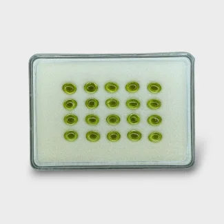 Peridot 7x5mm Smooth Oval AAA Cabochons Parcel - 182951