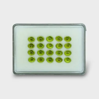Peridot 8x6mm Smooth Oval AAA Cabochons Parcel - 182952