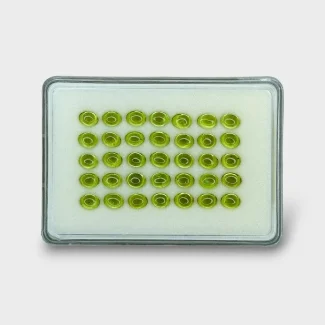 Peridot 7x5mm Smooth Oval AAA Cabochons Parcel - 182953