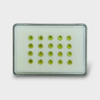 Peridot 5mm Smooth Heart AAA Cabochons Parcel - 182993