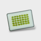 Peridot 7x5mm Smooth Oval AAA Cabochons Parcel - 182957