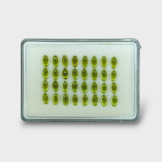 Peridot 8x4mm Smooth Marquise AAA Cabochons Parcel - 182978