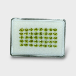 Peridot 6x4mm Smooth Pear AAA Cabochons Parcel - 182970