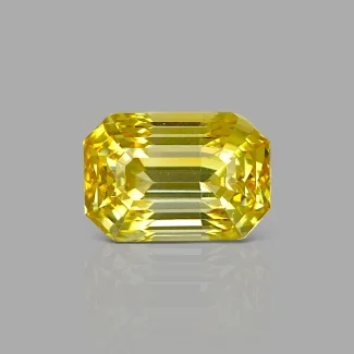 Yellow Sapphire 12.61x8.74x8.69mm Step Cut Octagon AAA Loose Gemstone - PK-184059