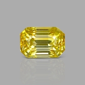 Yellow Sapphire 12.61x8.74x8.69mm Step Cut Octagon AAA Loose Gemstone - PK-184059