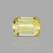 Yellow Sapphire 12.61x8.74x8.69mm Step Cut Octagon AAA Loose Gemstone - PK-184059