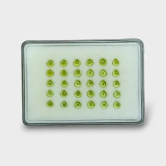 Peridot 5mm Smooth Heart AAA Cabochons Parcel - 182998