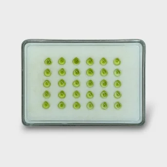 Peridot 5mm Smooth Heart AAA Cabochons Parcel - 183004