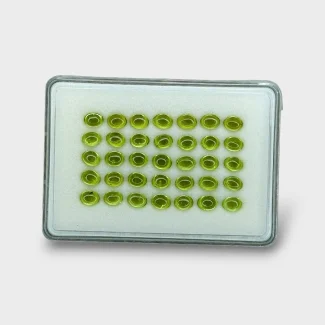 Peridot 7x5mm Smooth Oval AAA Cabochons Parcel - 182955