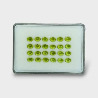 Peridot 7x5mm Smooth Oval AAA Cabochons Parcel - 182963