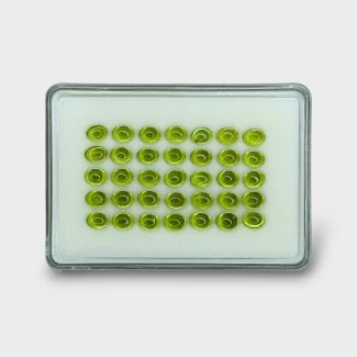 Peridot 7x5mm Smooth Oval AAA Cabochons Parcel - 182946