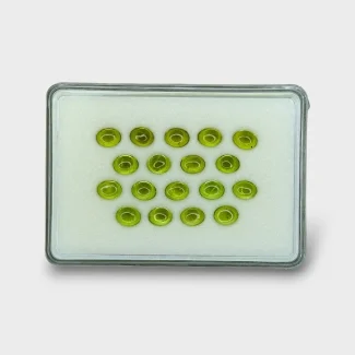 Peridot 8x6mm Smooth Oval AAA Cabochons Parcel - 182941