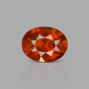 META TITLE Hessonite Garnet 12.38x9.60x7.56mm Faceted Oval AAA Loose Gemstone - 183763