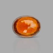 META TITLE Hessonite Garnet 12.38x9.60x7.56mm Faceted Oval AAA Loose Gemstone - 183763