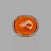 META TITLE Hessonite Garnet 13.34x10.62x9.07mm Faceted Oval AAA Loose Gemstone - 183768