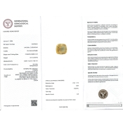 Yellow Sapphire 12.69x12.25x7.80mm Faceted Square Cushion AAA Loose Gemstone - GP-183013