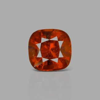 Hessonite Garnet 12.65x12.38x8.69mm Faceted Square Cushion AAA Loose Gemstone - 183776