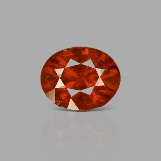 Hessonite Garnet 14.33x11.52x8.89mm Faceted Oval AAA Loose Gemstone - 183772