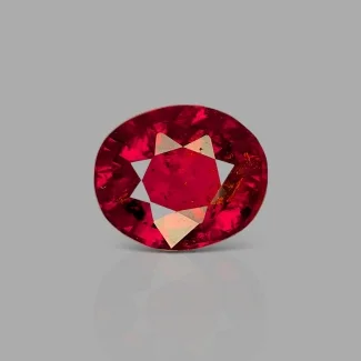 Hessonite Garnet 11.85x9.97x6.70mm Faceted Oval AAA Loose Gemstone - 184021