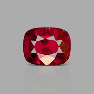 Hessonite Garnet 13.29x10.64x7.52mm Faceted Cushion AAA Loose Gemstone - 184014