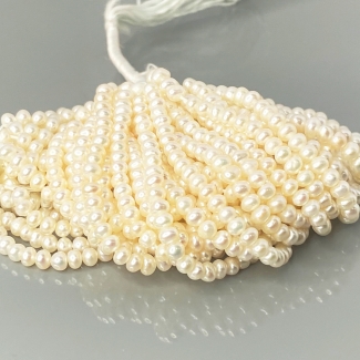 Pearl 3mm Smooth Round AA+ Beads Strand - 184105