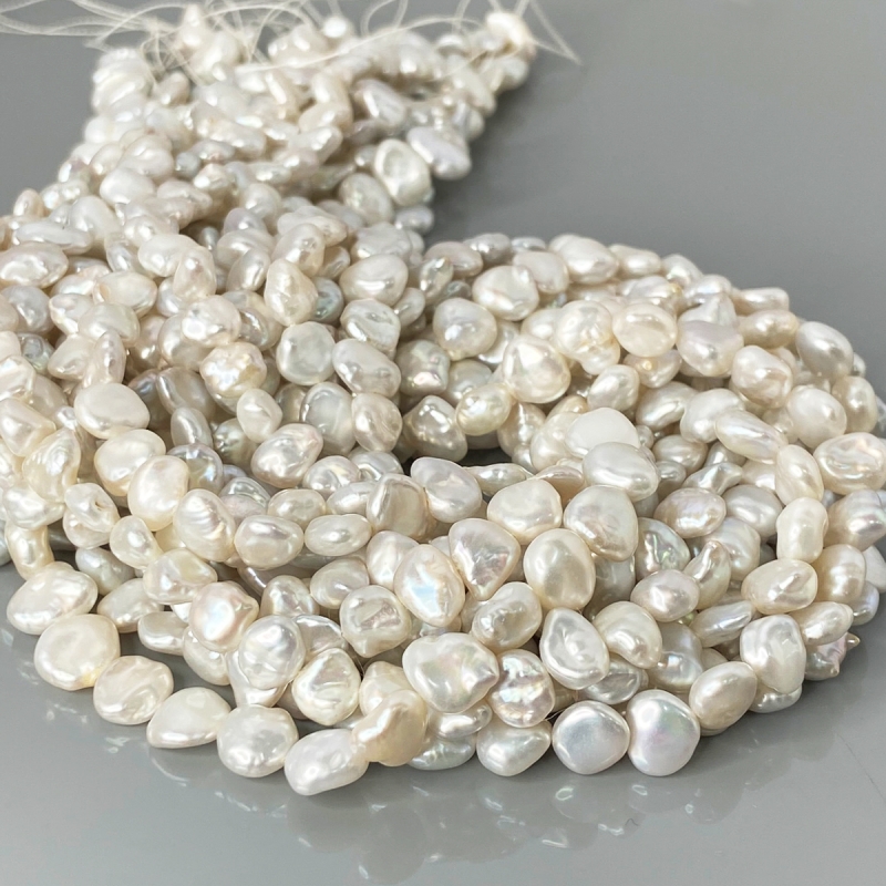 Pearl 8-10mm Smooth Fancy AA+ Beads Strand - 184117