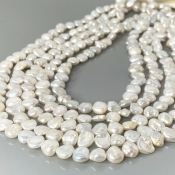 Pearl 8-10mm Smooth Fancy AA+ Beads Strand - 184117