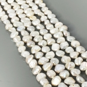Pearl 8-10mm Smooth Fancy AA+ Beads Strand - 184117