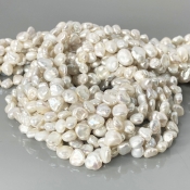 Pearl 8-10mm Smooth Fancy AA+ Beads Strand - 184117