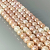 Pearl 12-15mm Smooth Round AA+ Beads Strand - 184109