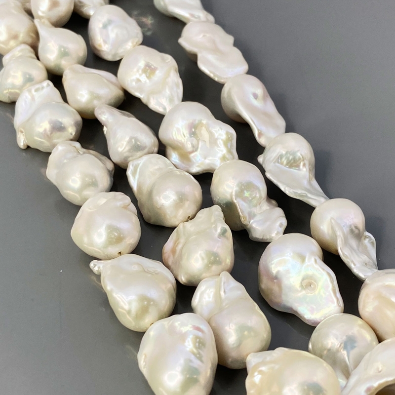 Pearl 20-28mm Smooth Fancy AA+ Beads Strand - 184118