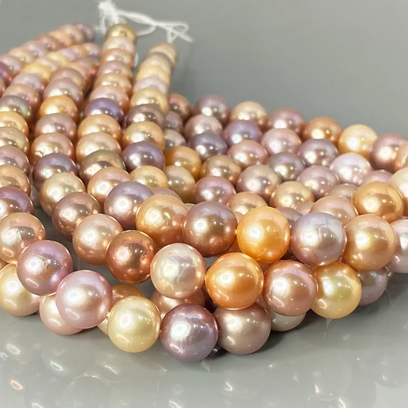 Pearl 10-11mm Smooth Round AA+ Beads Strand - 184108