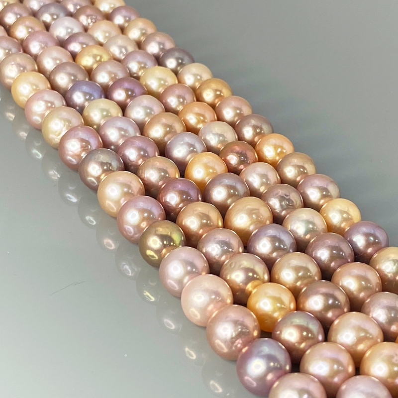 Pearl 10-11mm Smooth Round AA+ Beads Strand - 184108