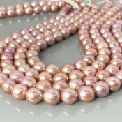 Pearl 9.5-11.5mm Smooth Round AA+ Beads Strand - 184114