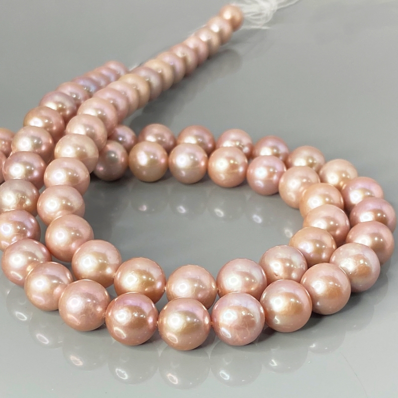 Pearl 9-11mm Smooth Round AA+ Beads Strand - 184110