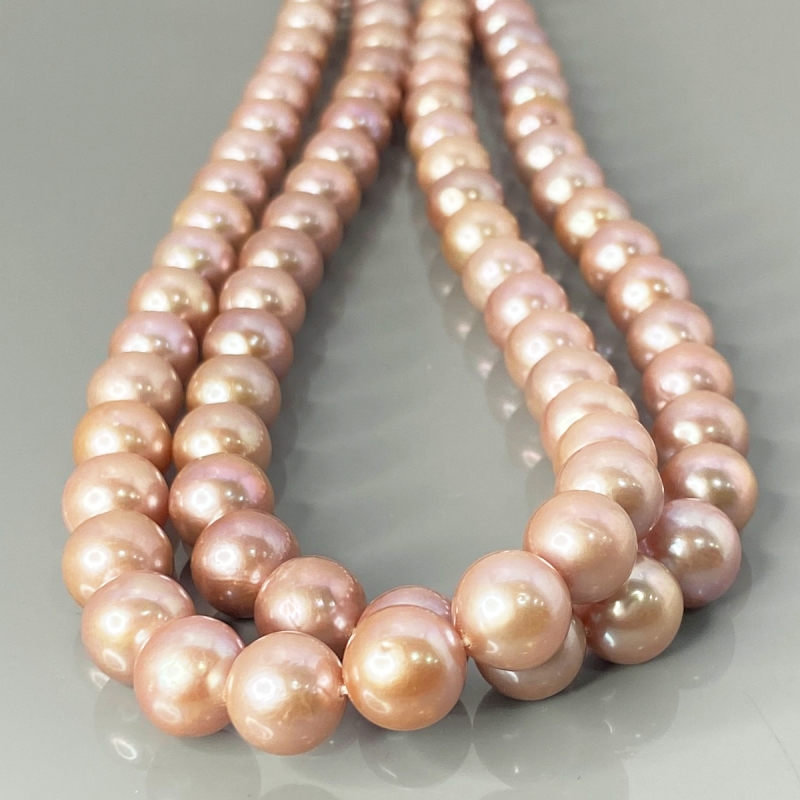 Pearl 9-11mm Smooth Round AA+ Beads Strand - 184110