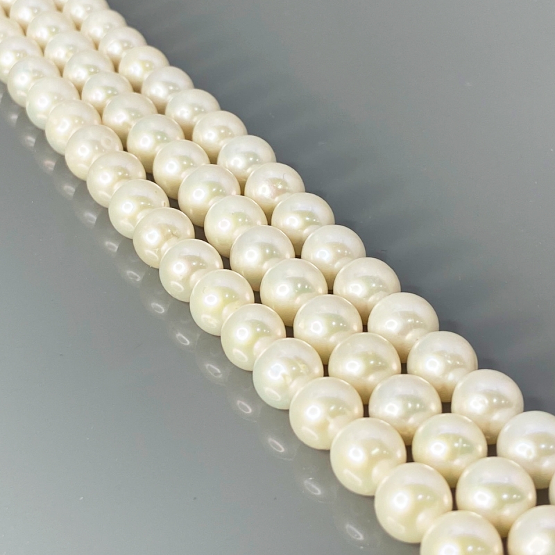 Pearl 8.5mm Smooth Round AA+ Beads Strand - 184112